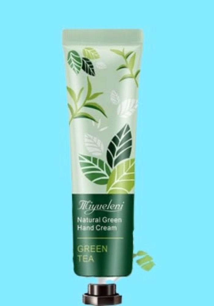 Green tea hand cream