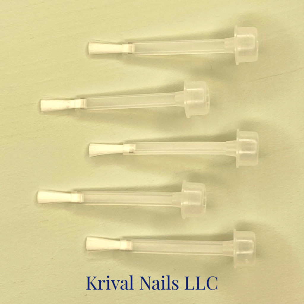 Replacement nail polish brushes