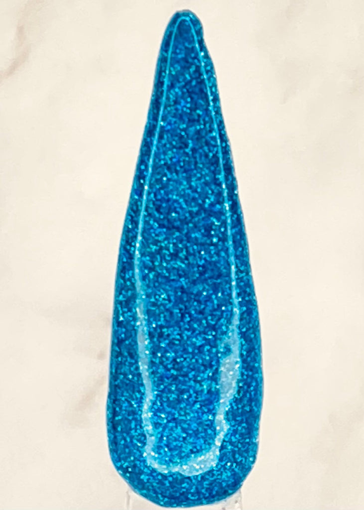 Blue micro glitter