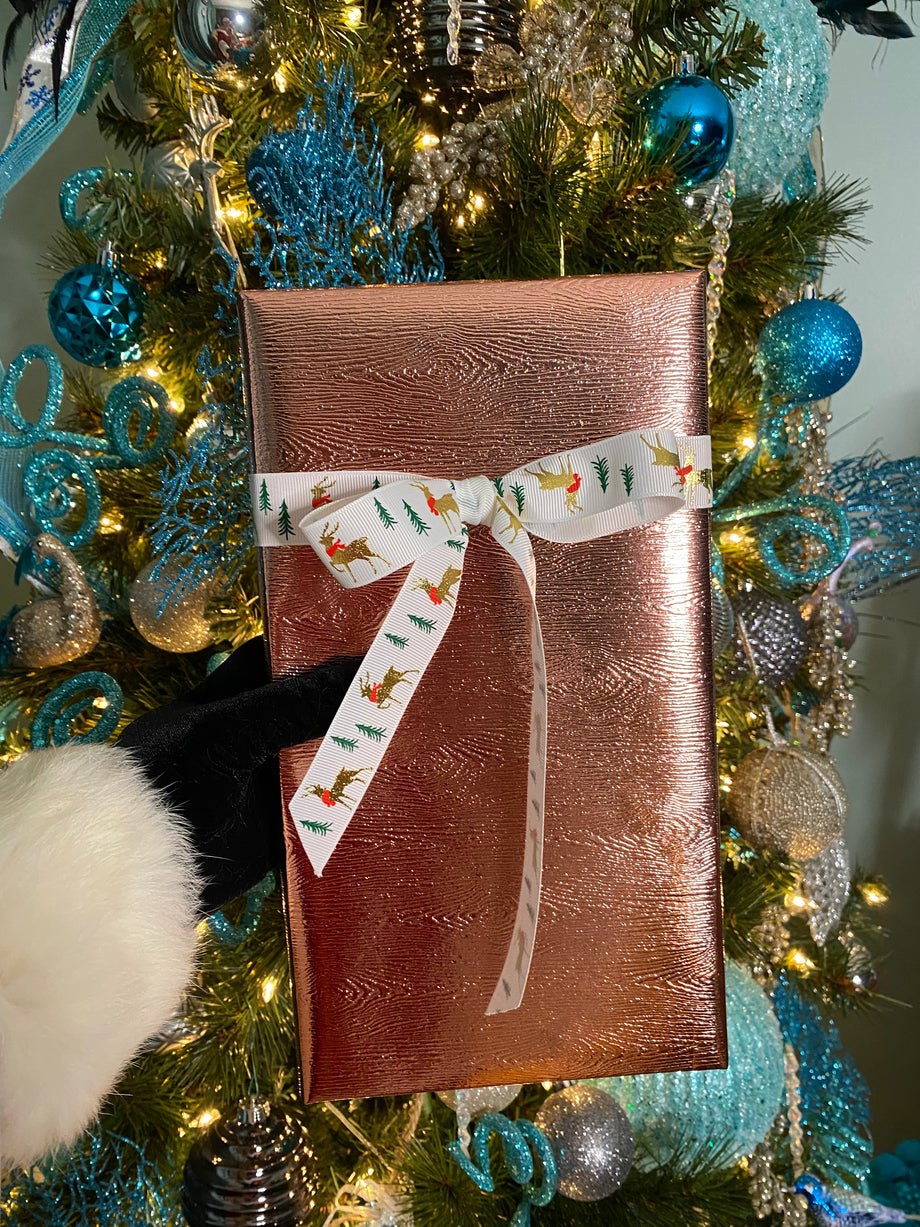 Advent Calendar Rose Gold Wrapping Paper Advent Calendar Rose Gold Wrapping Paper