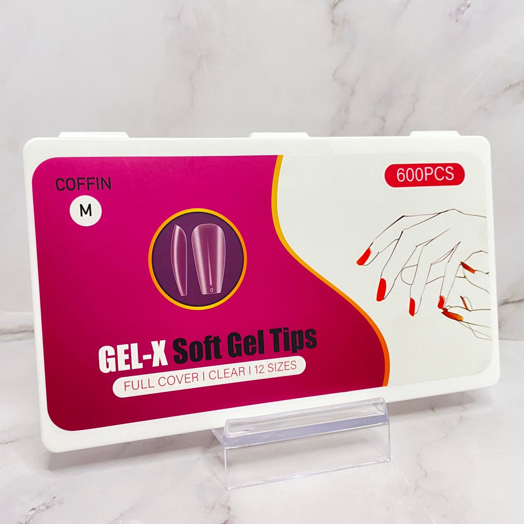 Medium Gel-X Soft Gel Full Coverage Nail Tips