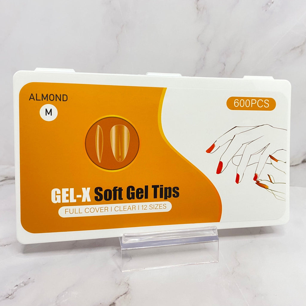 Medium Gel-X Soft Gel Full Coverage Nail Tips
