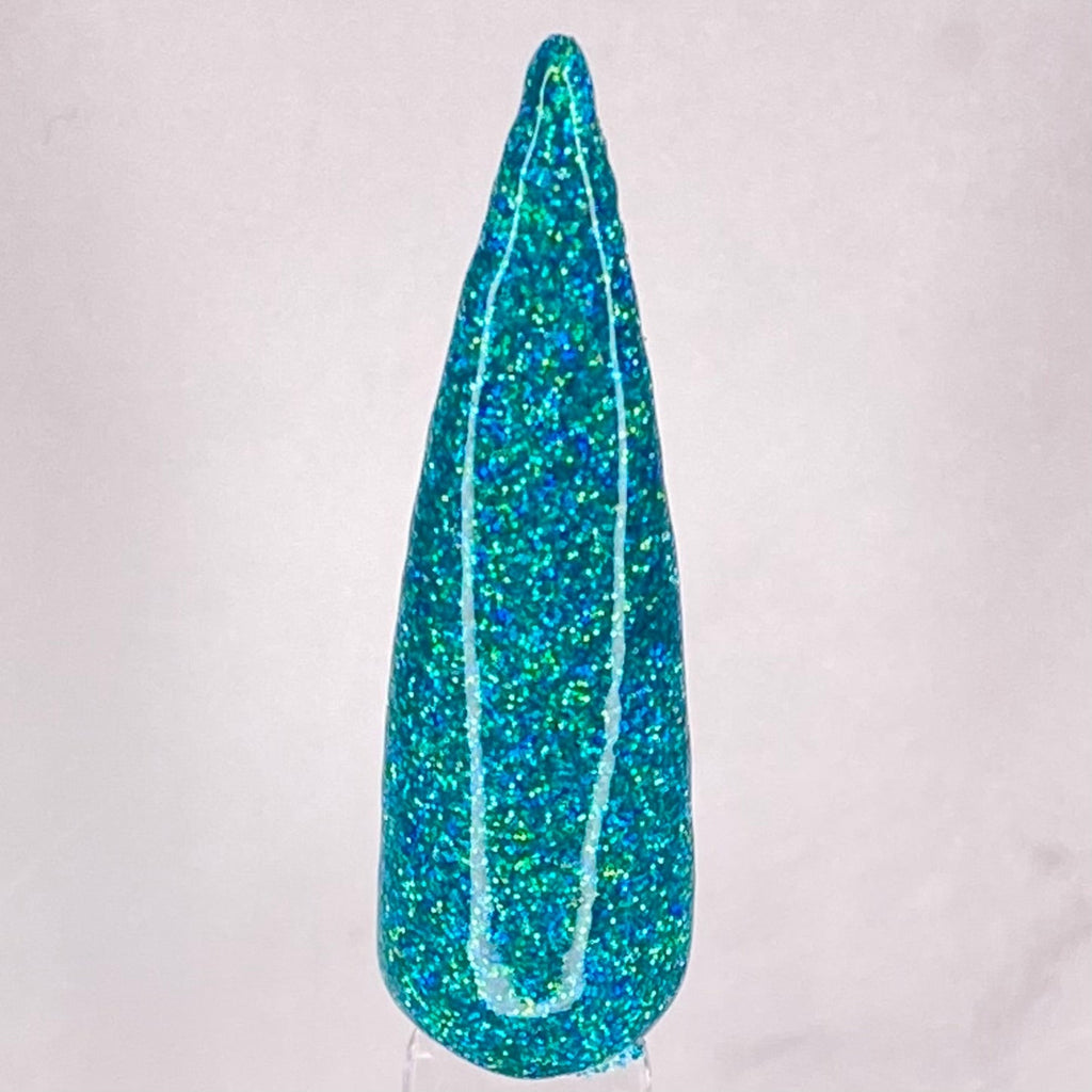 Aqua micro glitter 