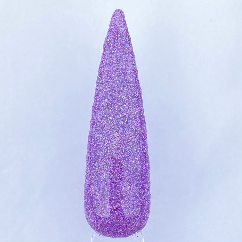 Purple holographic dip glitter 