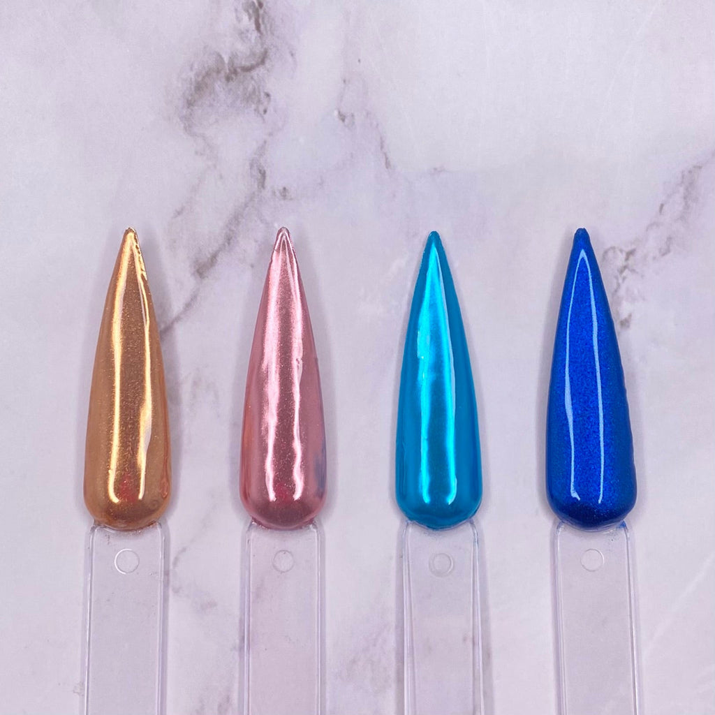 Mirror chrome palette for nails