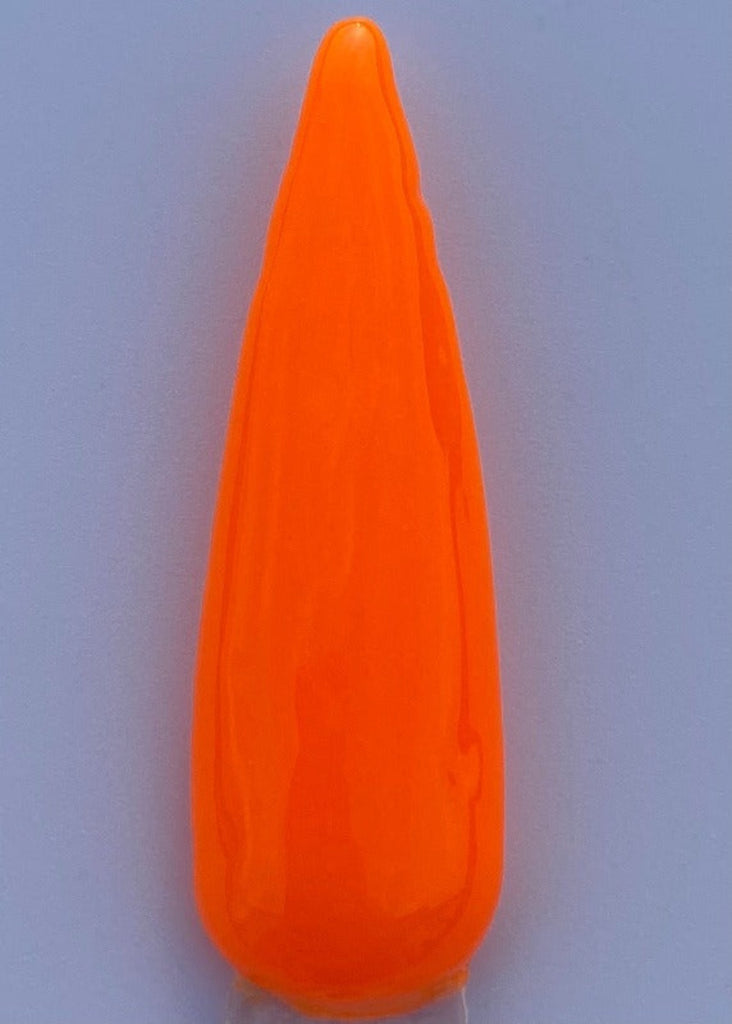 orange glow dip powder