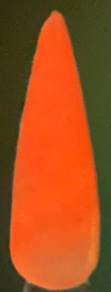 Orange glow dip powder