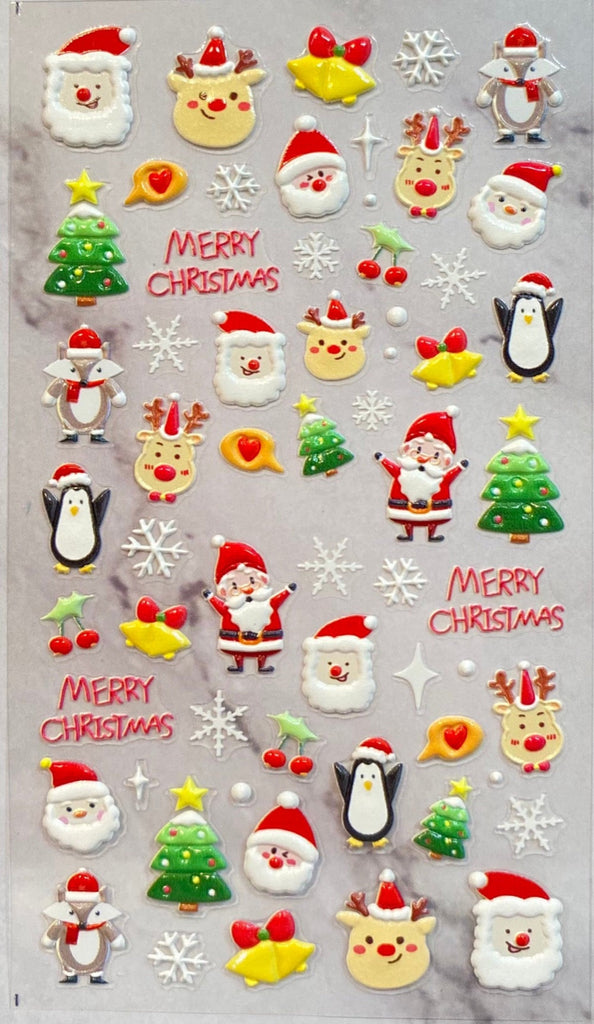 penguins nail stickers
