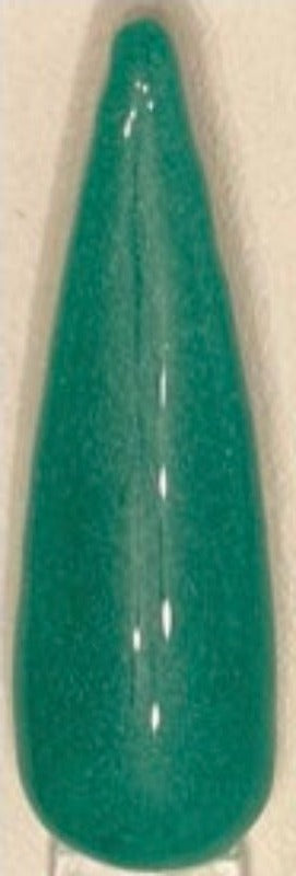 jade green nail color dip powder